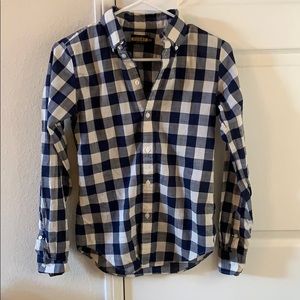 Ralph Lauren blue plaid shirt